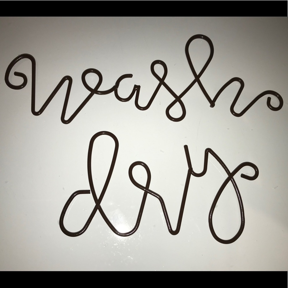 Wash & Dry Home Decor